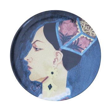Le Botteghe su Gologone Plates Folk 28 Cm