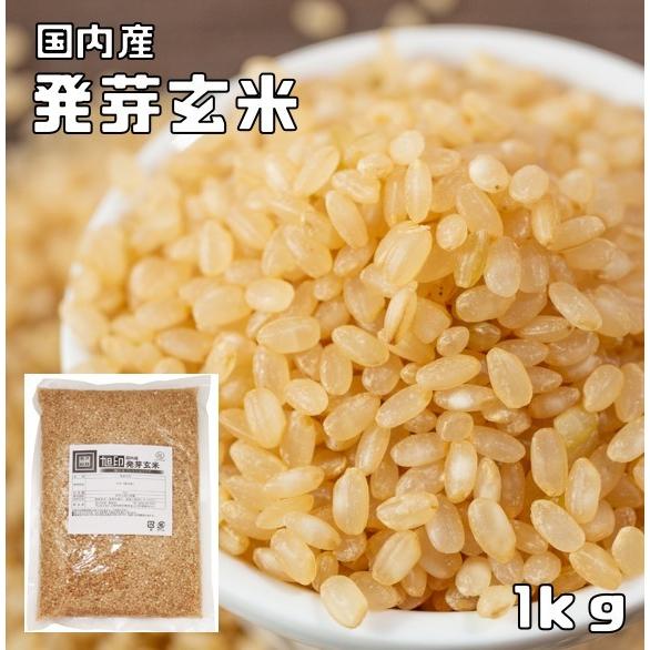 発芽玄米 1ｋg 豆力 北海道産 玄米 玄氣 米 発芽米 無洗米タイプ 日本米 国産米 国内産 穀物 健康米