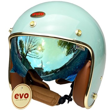 ca312 ca312sveuns+ plus  松霧綠 復古 騎士帽 三扣 泡泡鏡