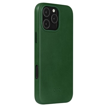 alto 奧沰 Clop 磁吸皮革手機殼  森林綠  iPhone 16 Pro Max