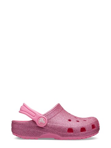 crocs classic glitter clog