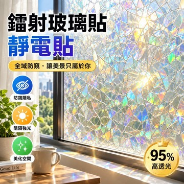 靜電玻璃貼膜✨️超多款式 玻璃窗貼 透光不透明 教堂玻璃窗貼 防窺膜 防偷窺 节日裝飾 浴室防窺 窗戶貼紙 窗膜 窗貼