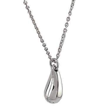 TIFFANYCo. 實心淚滴925純銀項鍊