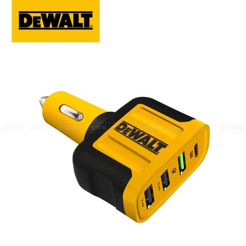 DEWALT 60W 4孔 PD+QC3.0+USB 車充