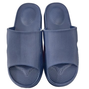 素雅輕量家居拖鞋  深藍  270mm