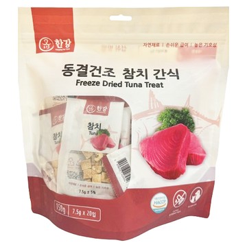 漢江 犬貓極鮮鮪魚凍乾零食 20個裝  150g  1個  鮪魚