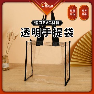 【翠樂絲】透明時尚手提袋 隨身小包包 旅行便攜