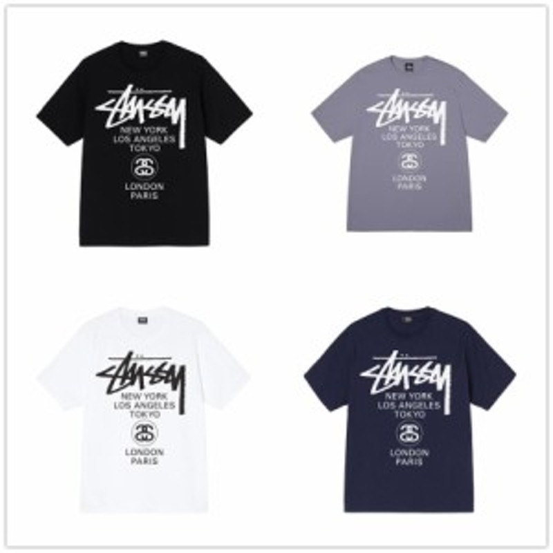 ステューシー) STUSSY WORLD TOUR TEE 3903614 メンズ 半袖 Tシャツ ストック ロゴ stussy トップス  コットンメンズ [並行輸入品] | LINEショッピング