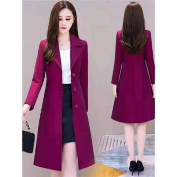 風衣中長款春裝女裝外套2025新款氣質春秋時尚高端修身顯瘦大衣