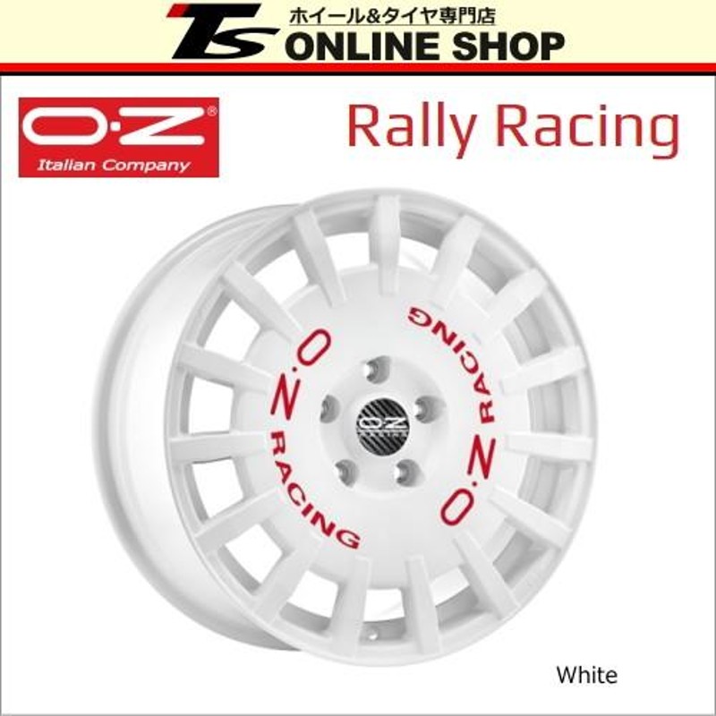 OZ RACING Rally Racing 7.0J-17インチ (18) 4H/PCD108 WH ホイール１本 OZレーシング ラリーレーシング  | LINEブランドカタログ