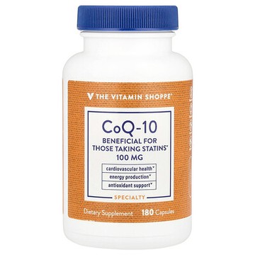 The Vitamin Shoppe, 輔酶 Q10，100 毫克，180 粒膠囊