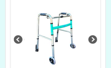 【助行器】助行器+輔助輪+煞車組 YH130-B