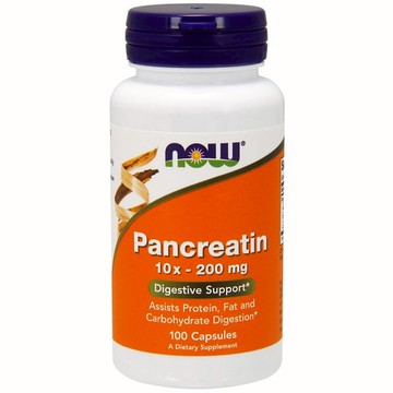 Pancreatine 100 Caps by Now Foods