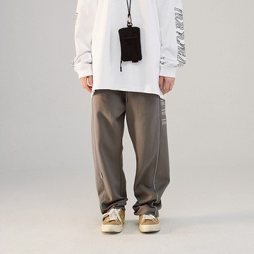 MOKACME 2020-2021SS 春夏復古運動長褲情侶裝新年禮物