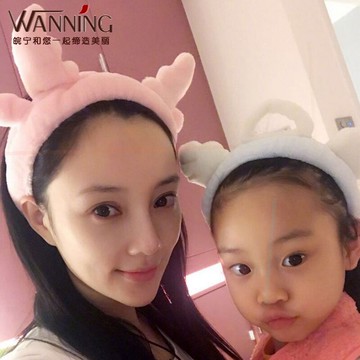 洗澡包的套卡洗用可帽女套做面膜套固定巾