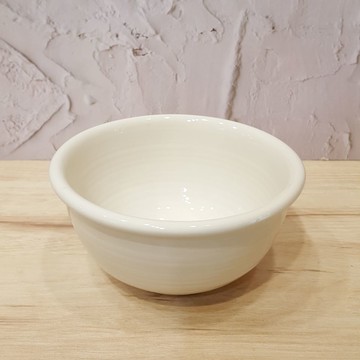 美國名牌-素花雅致白湯碗