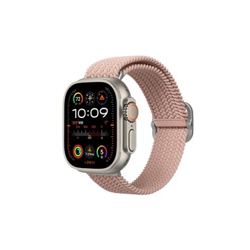 Apple Watch Ultra 2 (49mm) Apple Watch 專用編織錶帶 粉