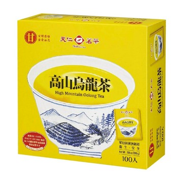 天仁茗茶 高山烏龍茶  2g  100包  1盒
