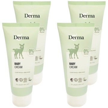 Derma 寶寶護膚霜 0%香料色素  4條  100ml