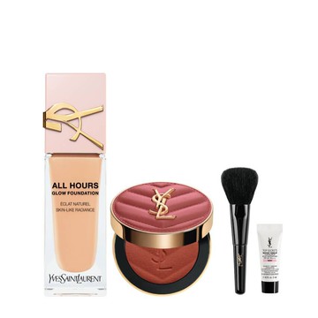 仙系裸光暈染組_皮革腮紅+粉光瓶組