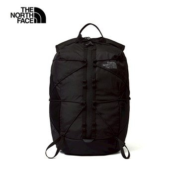 男女款黑色DWR防潑水舒適背負後背包｜8HRZJK3