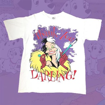 Thank you darling謝謝你親愛的阿美咔嘰美式卡通潮流男女短袖T恤