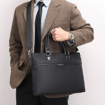 牛津布時尚男仕商務休閒兩用包