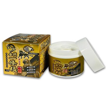 龍金牌 金門一條根精油霜 (溫熱型)100ml / 盒