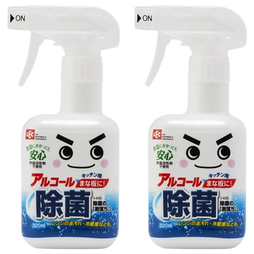 LEC 激落君 防菌電解水  320ml  2瓶