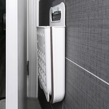 臟衣服收納筐網紅款衛生間洗衣籃浴室壁掛臟衣簍家用可折疊臟衣籃