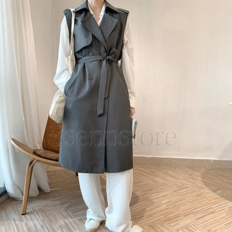 新品✨ICB　トレンチジレ　ノースリーブ　ベルト付き　ネイビー　大きめ　XXL 楽天市場】【4h限定全品20％オフクーポン】 大きいサイズ