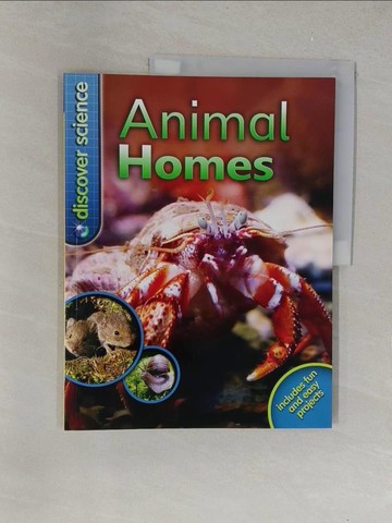 【書寶二手書T1／藝術_Y34】Discover Science: Animal Homes (Discover Science) [Paperback]_Wilkes, Angela