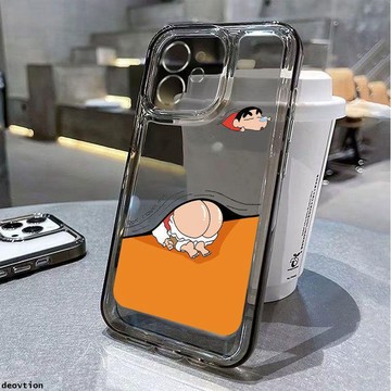 蠟筆小新 蘋果 手機殼 iphone 13 8 14 plus 12 11 7 x max pro 卡通 防摔 情侶 殼