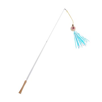 【美好毛日】Pawsholic爪迷 手工逗貓棒-櫻花系列-幻彩雪球