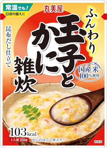 丸美屋 ふんわりたまご 玉子とかに雑炊 250g5個