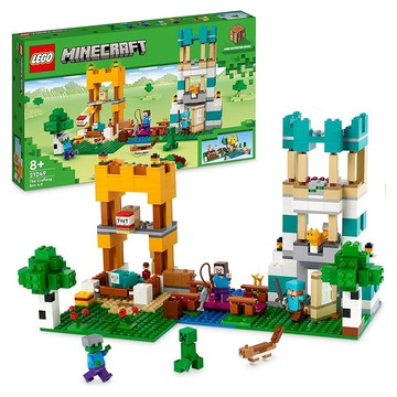 LEGO 21249 創意製作盒4.0  綠色 + 咖啡色  1盒