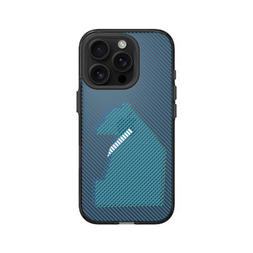 iPhone 16 Pro Clear (相機按鈕) 酷墨灰 - The Wildlife Collection 動物野境系列 - 台灣黑熊 - 線條版