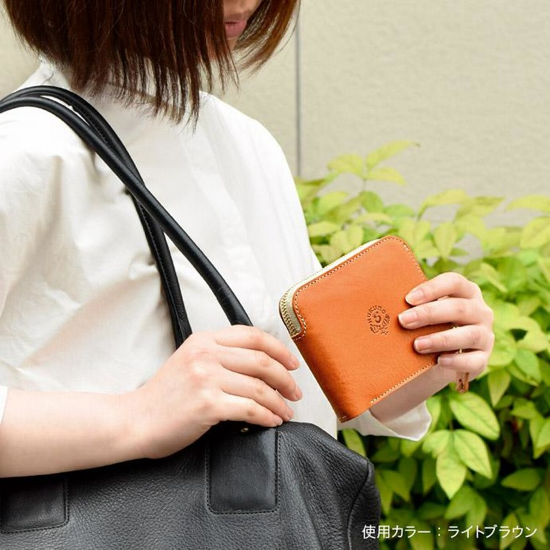 未使用品✨　HUKURO フクロ　大きく開く小さな財布　栃木レザー　折り財布 栃木レザーアンテナショップオンライン