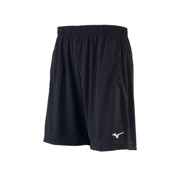 MIZUNO 羽球短褲 72TBY01295（黑x金）
