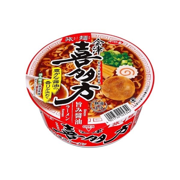 サンヨー食品 旅麺 会津 喜多方 醤油ラーメン 86g