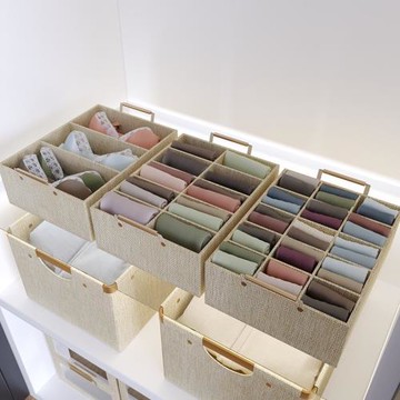 【經典好物】不止收納內衣收納盒內褲襪子收納箱衣柜分格內衣盒