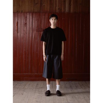 (免運)IN EXISTENCE存世25ss 多色圣杯刺繡螺紋冰感速干肌理基礎短袖