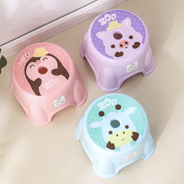塑料凳子家用卡通加厚小凳換鞋凳墊腳凳餐桌凳小板凳兒童登小矮凳