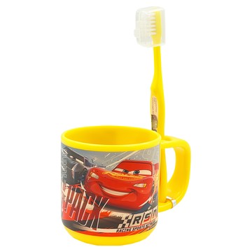 Skater 幼兒牙刷+漱口杯組 汽車總動員 閃電麥坤 3-5歲 180ml  1組