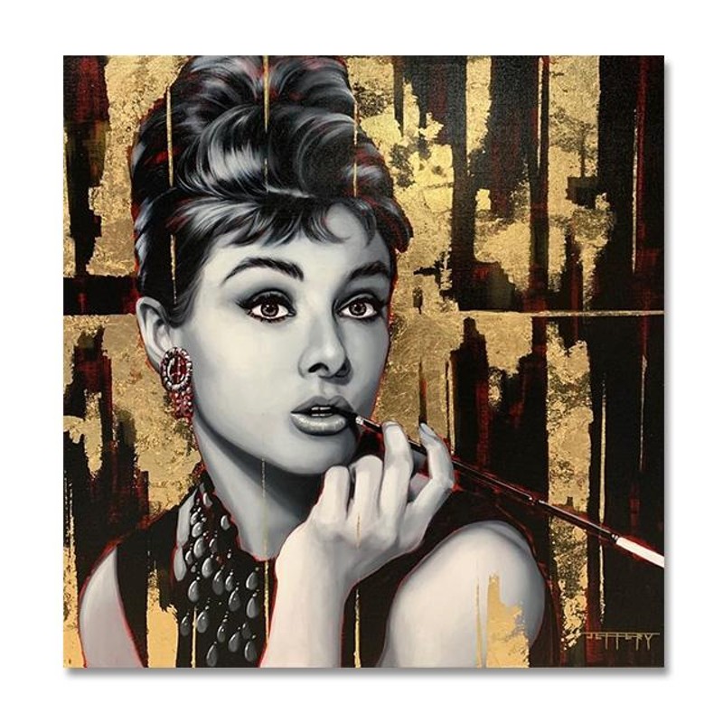 ポスター オードリー ヘップバーン Audrey Hepburn キャンバスアート