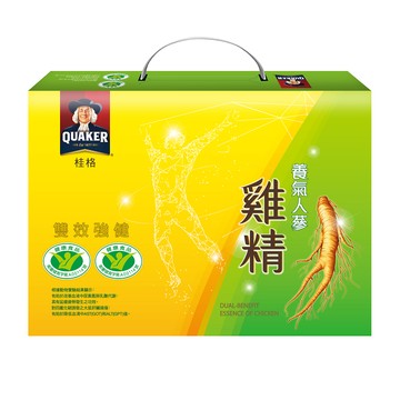 桂格養氣人蔘雞精禮盒68ml*8