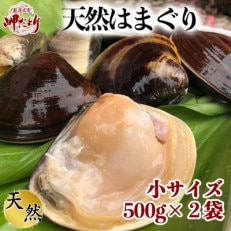 岬だよりの天然はまぐり 小サイズ 500g×2袋