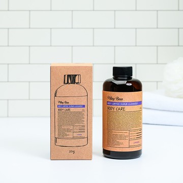 PILLING BEAN 咖啡喳喳身體磨砂250g - 薰衣草(亮白)