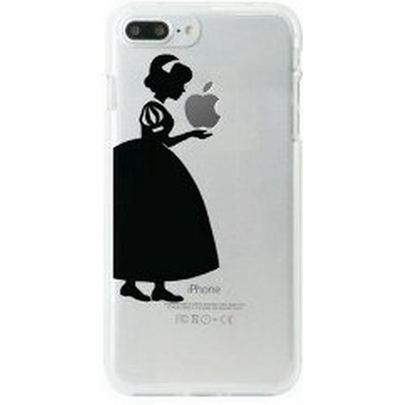 ディーパークス Iphone7 Plus ソフトクリアケース シルエット白雪姫 Ds9087i7p 1コ入 ディーパークス Dparks 通販 Lineポイント最大get Lineショッピング