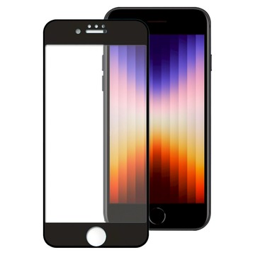 VXTRA 全膠貼合 霧面滿版9H鋼化玻璃貼  iPhone SE(第3代) SE3/SE2  1個